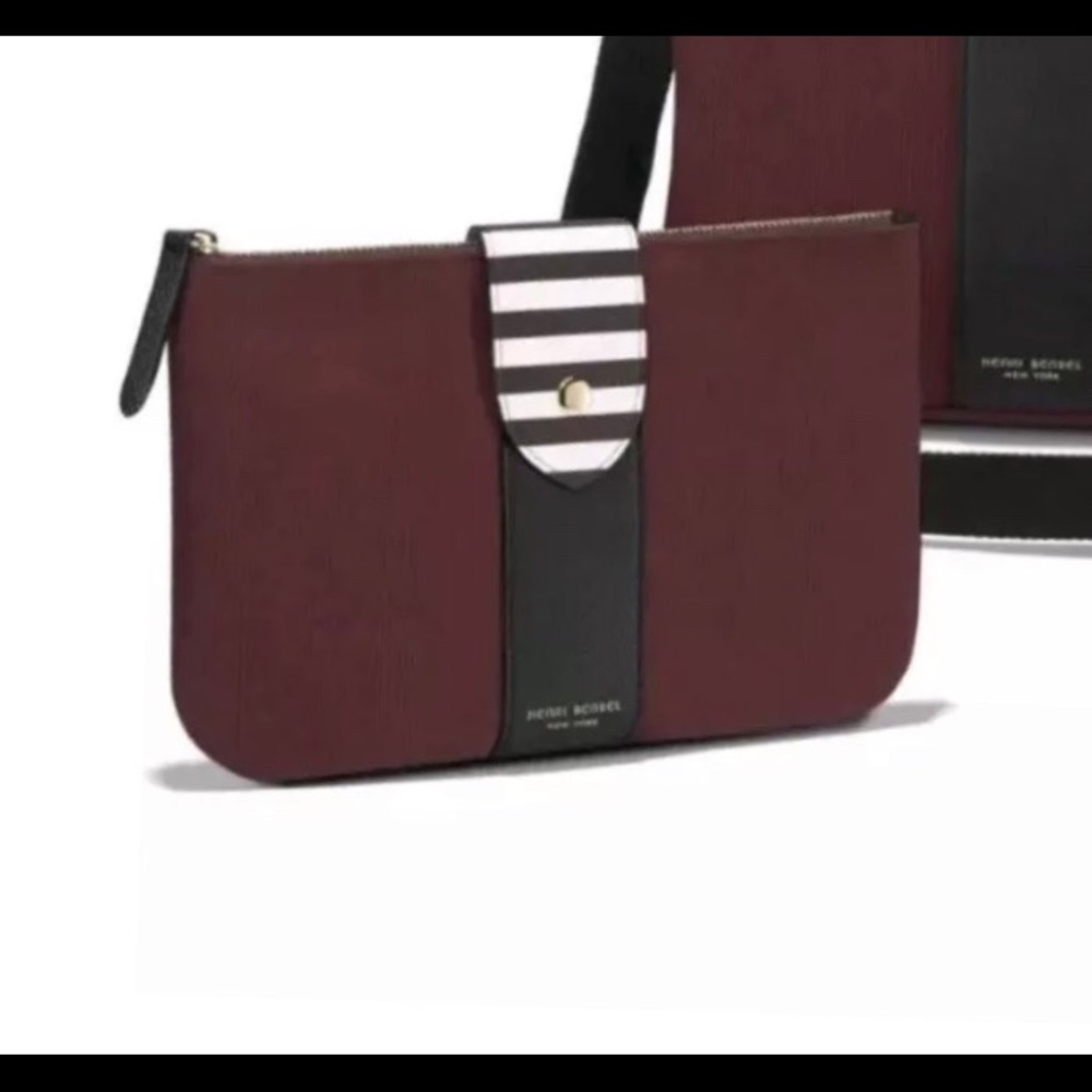 LIMITED Henri Bendel Black Friday Canvas Clutch